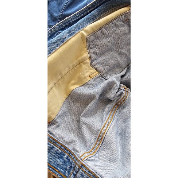 Vintage Esprit Jeans Women's Stonewashed True 90s Denim Jean Jacket Medium - Picture 11 of 11